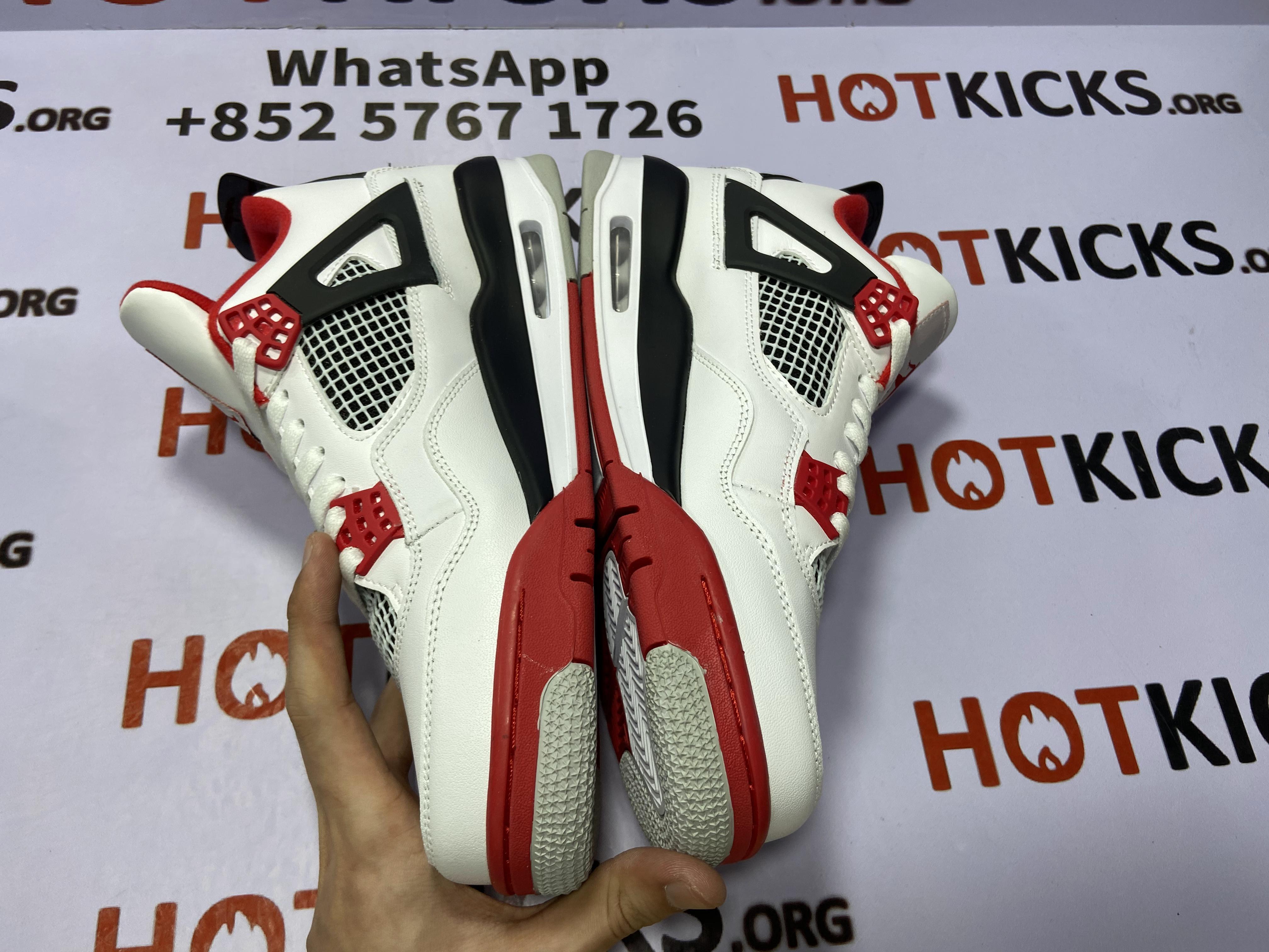 fake jordan 4 fire red 2020