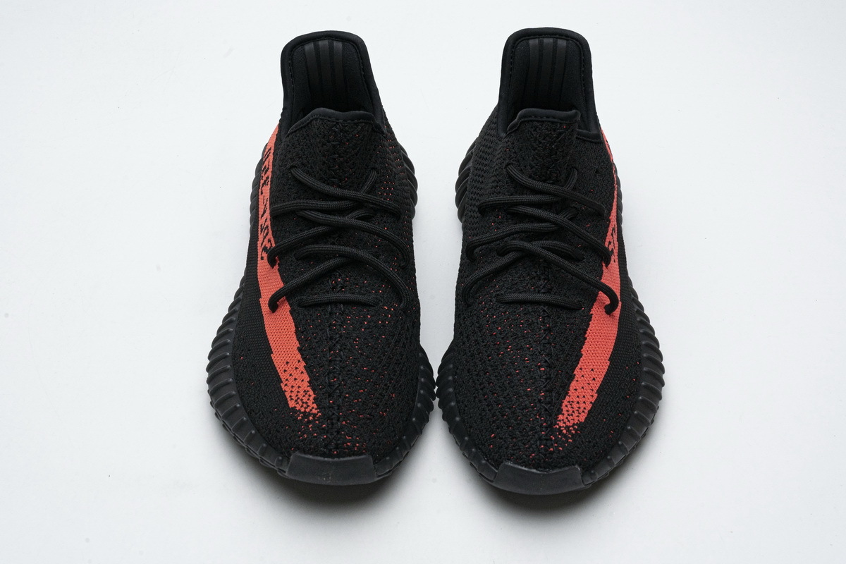 BMLin Yeezy Boost 350 V2 Black Red - adidas kids ultra boost shoes for women on sale - StclaircomoShops