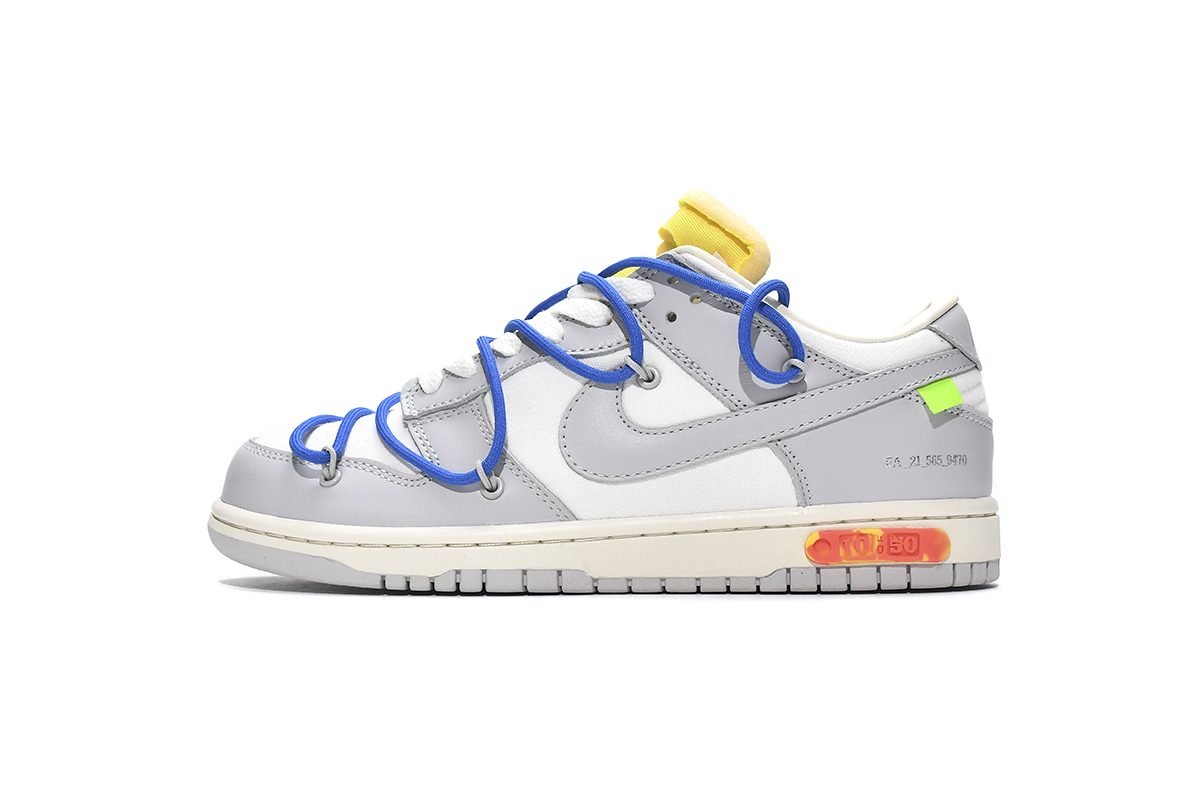 nike off white dunk low lot 10