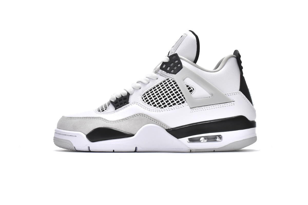 Nike Air Jordan 4 Retro White and Black – The Darkside Initiative