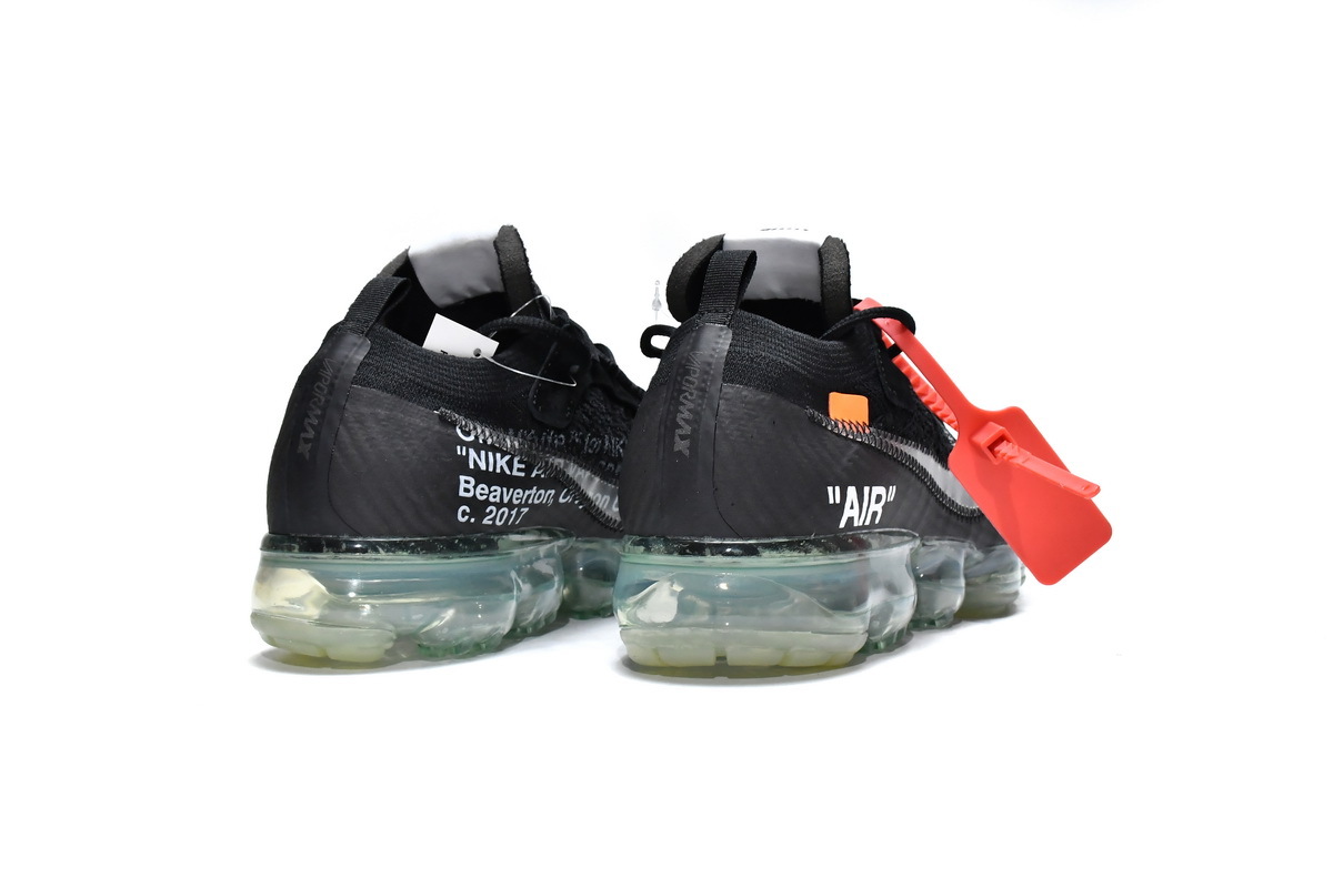 2018 NIKE OFF WHITE THE 10 AIR VAPORMAX FK US8.5 AA3831-100 www