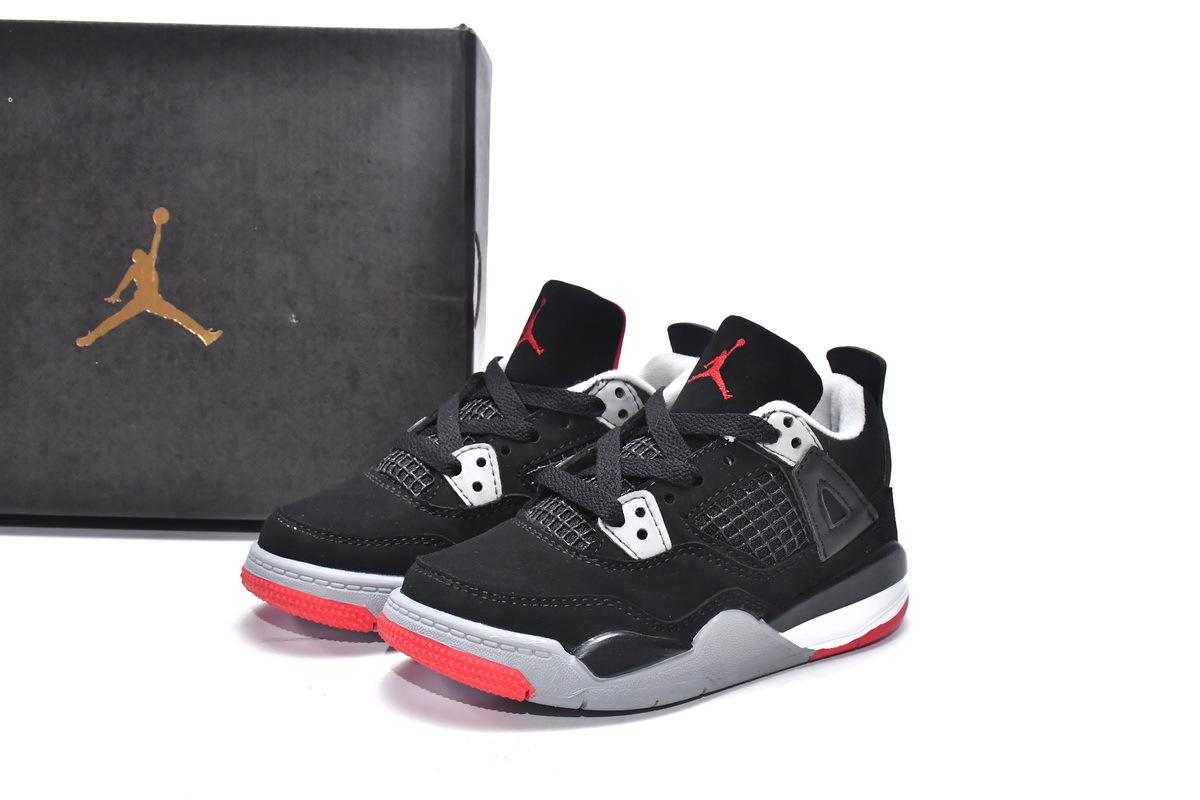 Bred 4s outlet kids