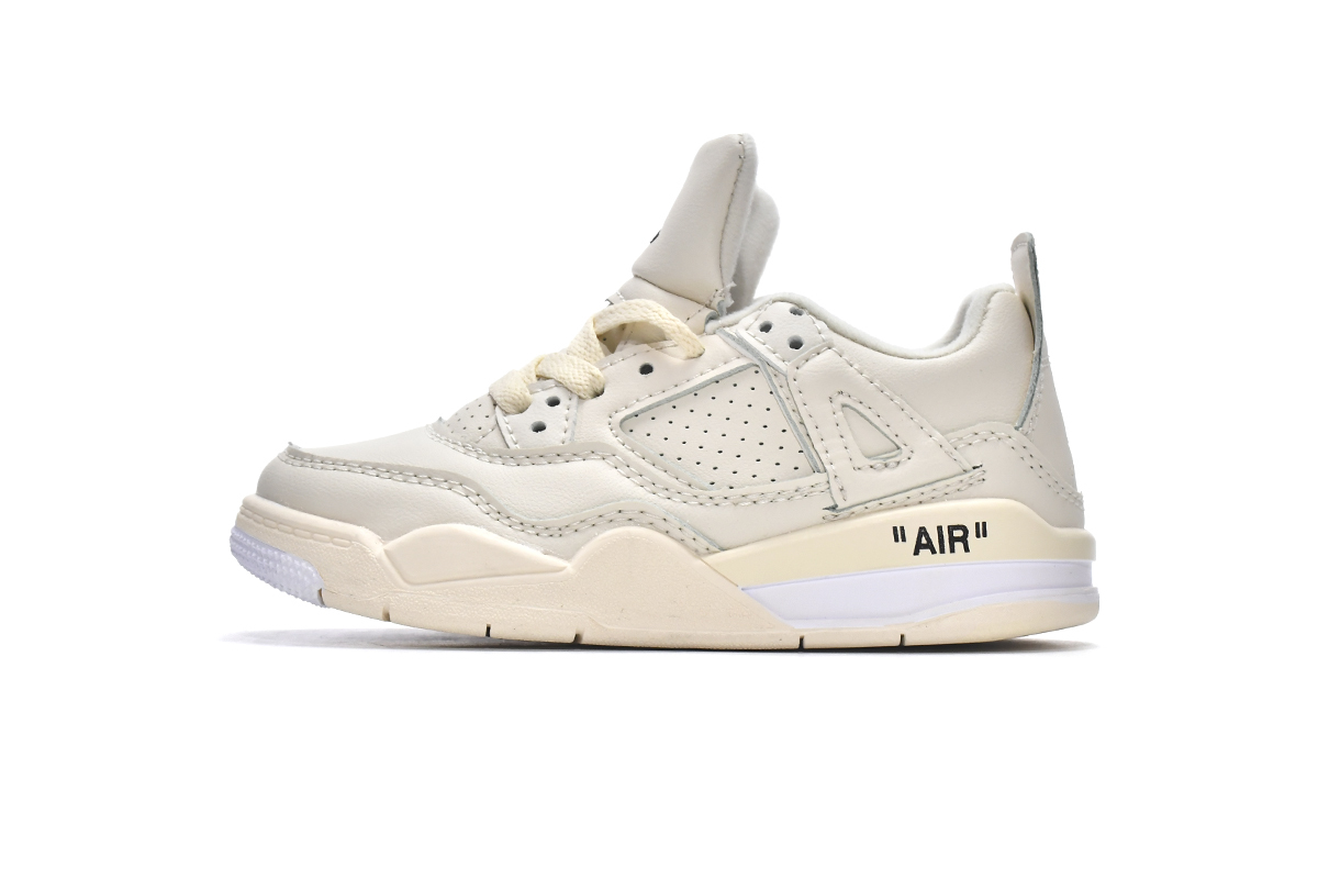 Air Jordan 4 Retro PS Sail | Jordan kids shoes | WpadcShops - Air