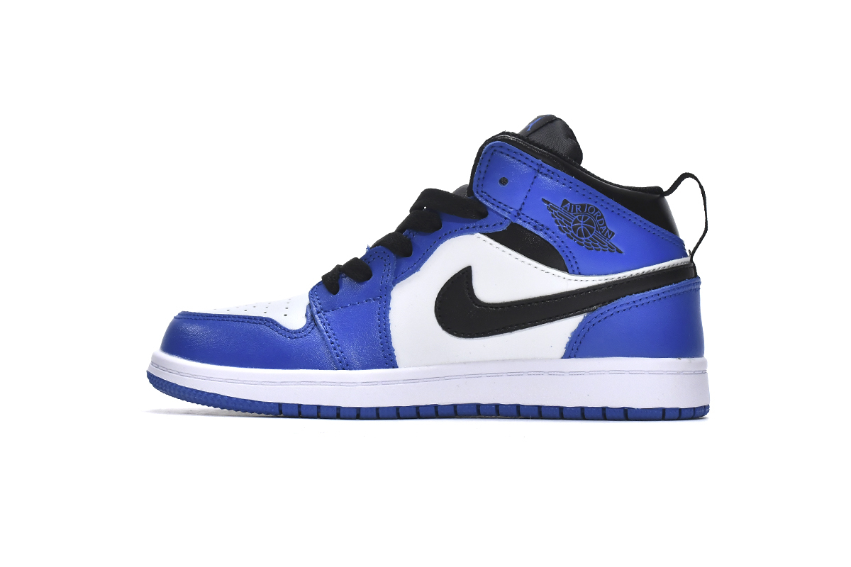 WpadcShops | Jordan 1 kids shoes | Jordan 1 Mid PS Game Royal