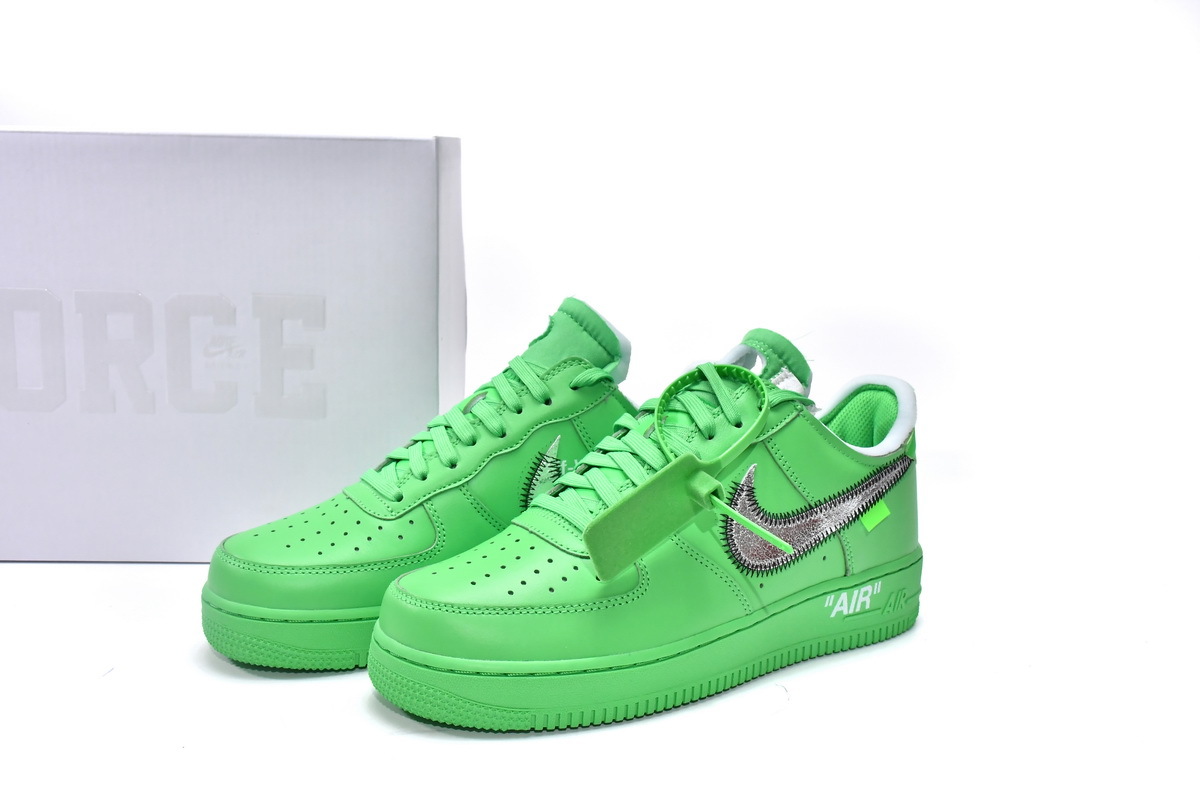 Air Force 1 Low Off-White Light Green Spark