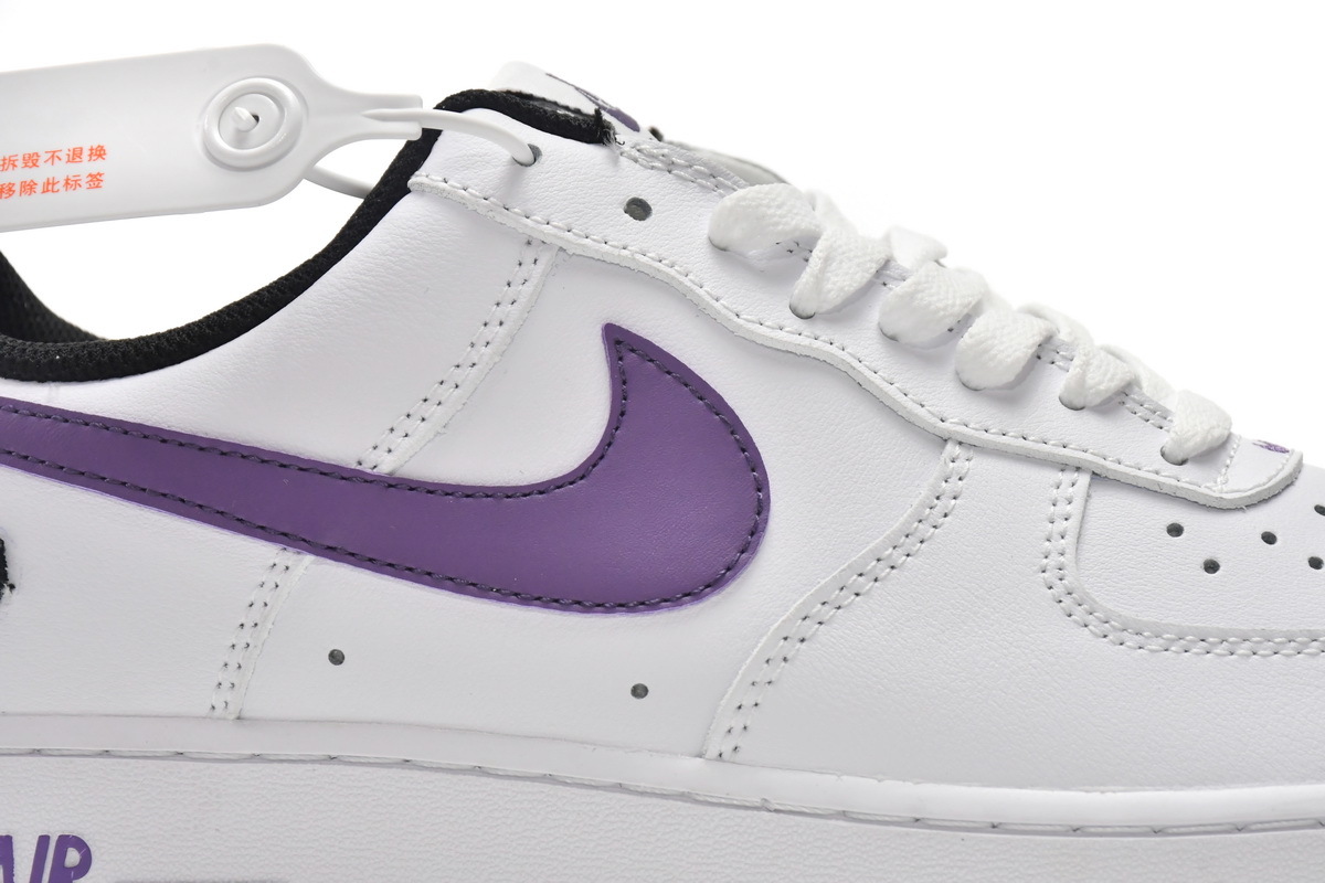 StclaircomoShops - High Quality BMLin Air Force 1 Low Hoops White Canyon  Purple - girls nike ranjun sneakers shoes boys boots