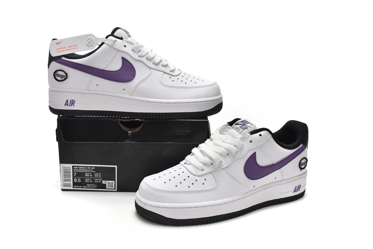 Air Force 1 Low Hoops White Can