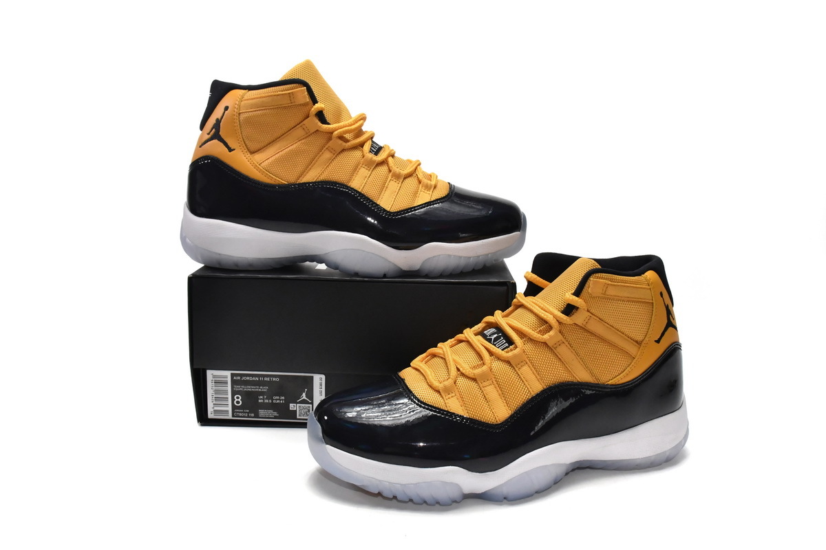 jordan 11 yellow