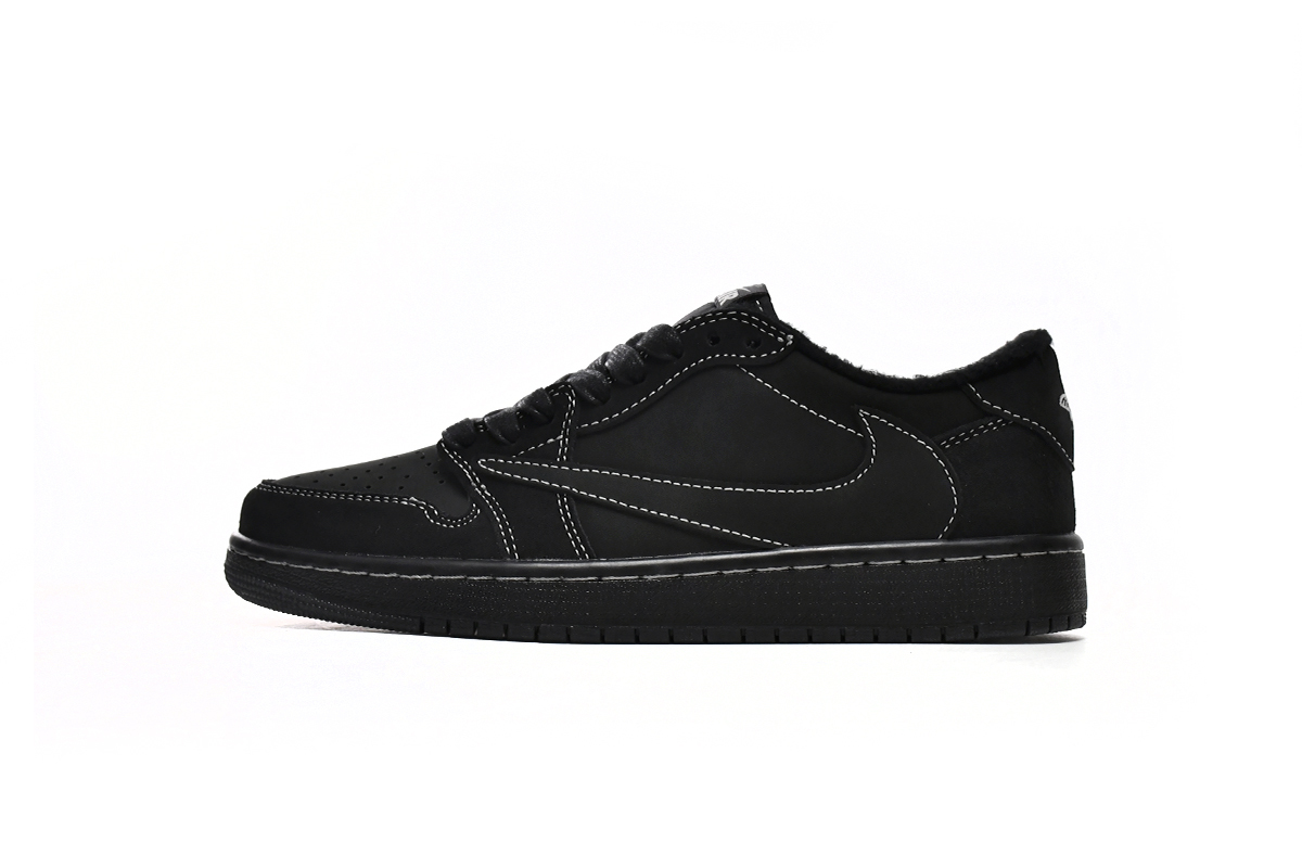 2023 Release 1 Low OG Black Phantom Athletic Shoes Fragment 1S