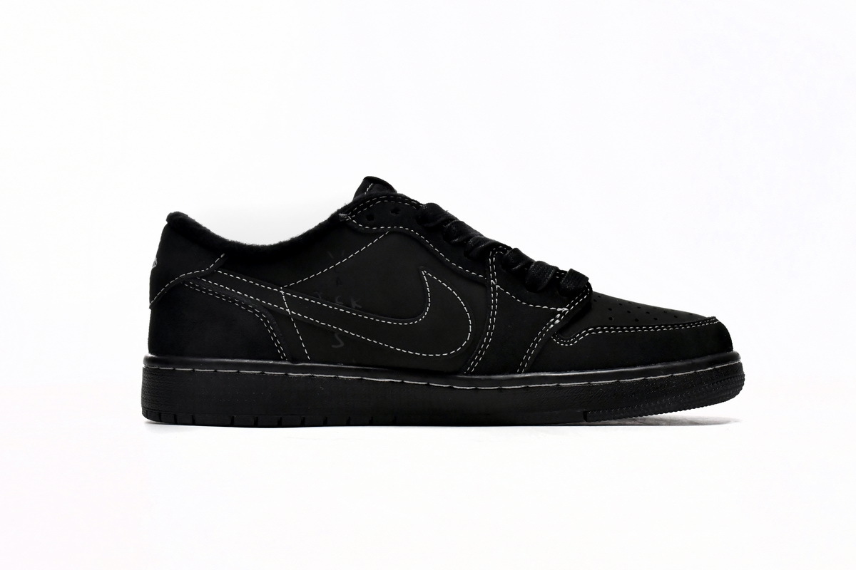 High Quality OG Air Jordan 1 Low Black Phantom Travis Scott