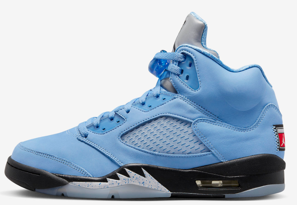 Air Jordan 5 UNC University Blue Cinematic On Foot Review 