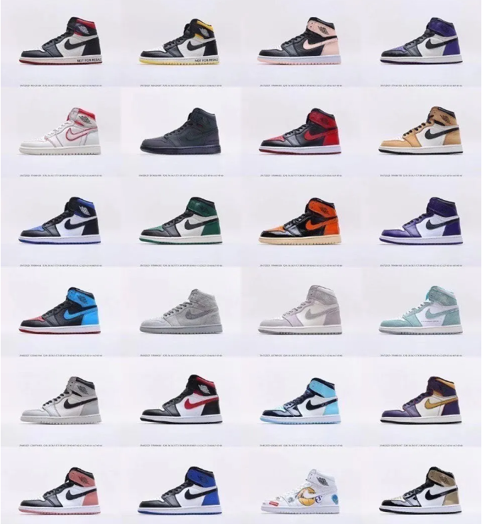 [Science] The most complete Air Jordan AJ series Jordan basketball shoes in history. AJ1-AJ35 generation of sneaker science introduction. Which pair do you like the most?(2)