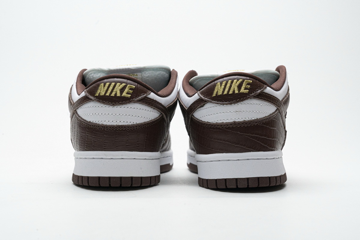 nike dunk low brown leather
