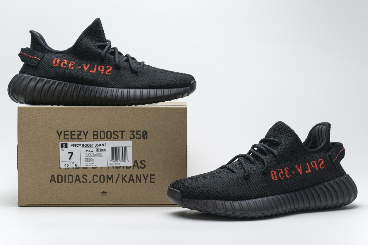 adidas Yeezy Boost 350 V2 Black Red (2017/2020) Men's - CP9652 - US