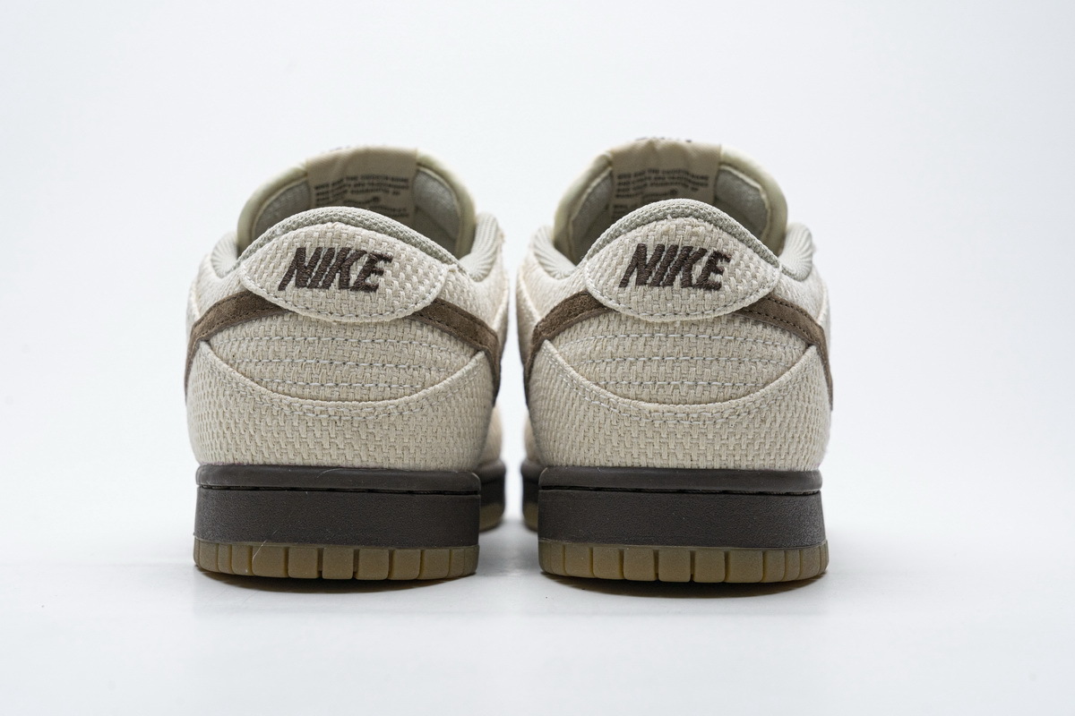 dunk low brown hemp