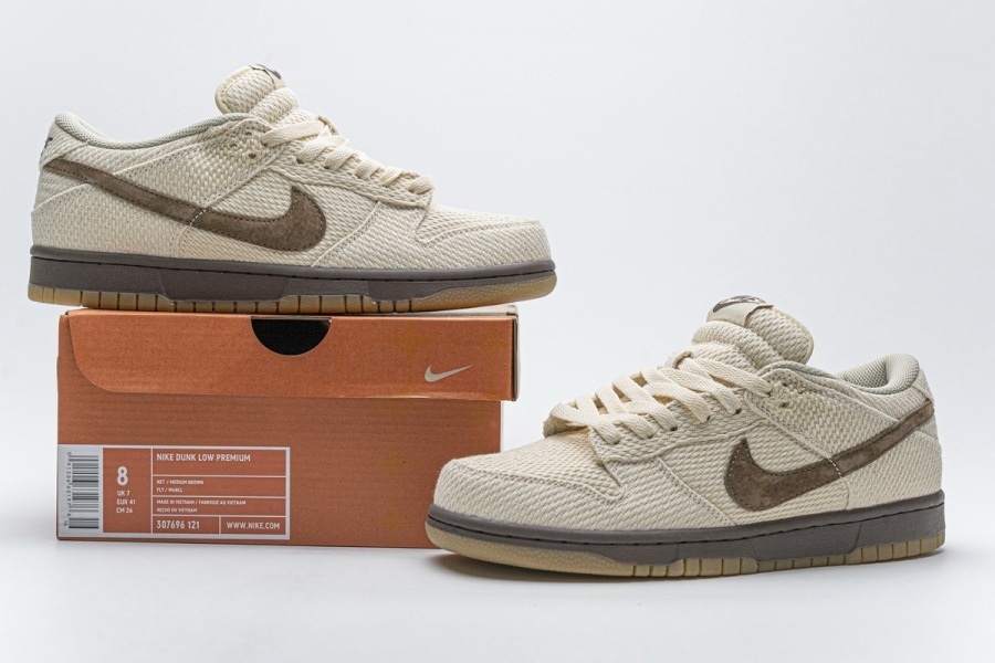 dunk low hemp brown