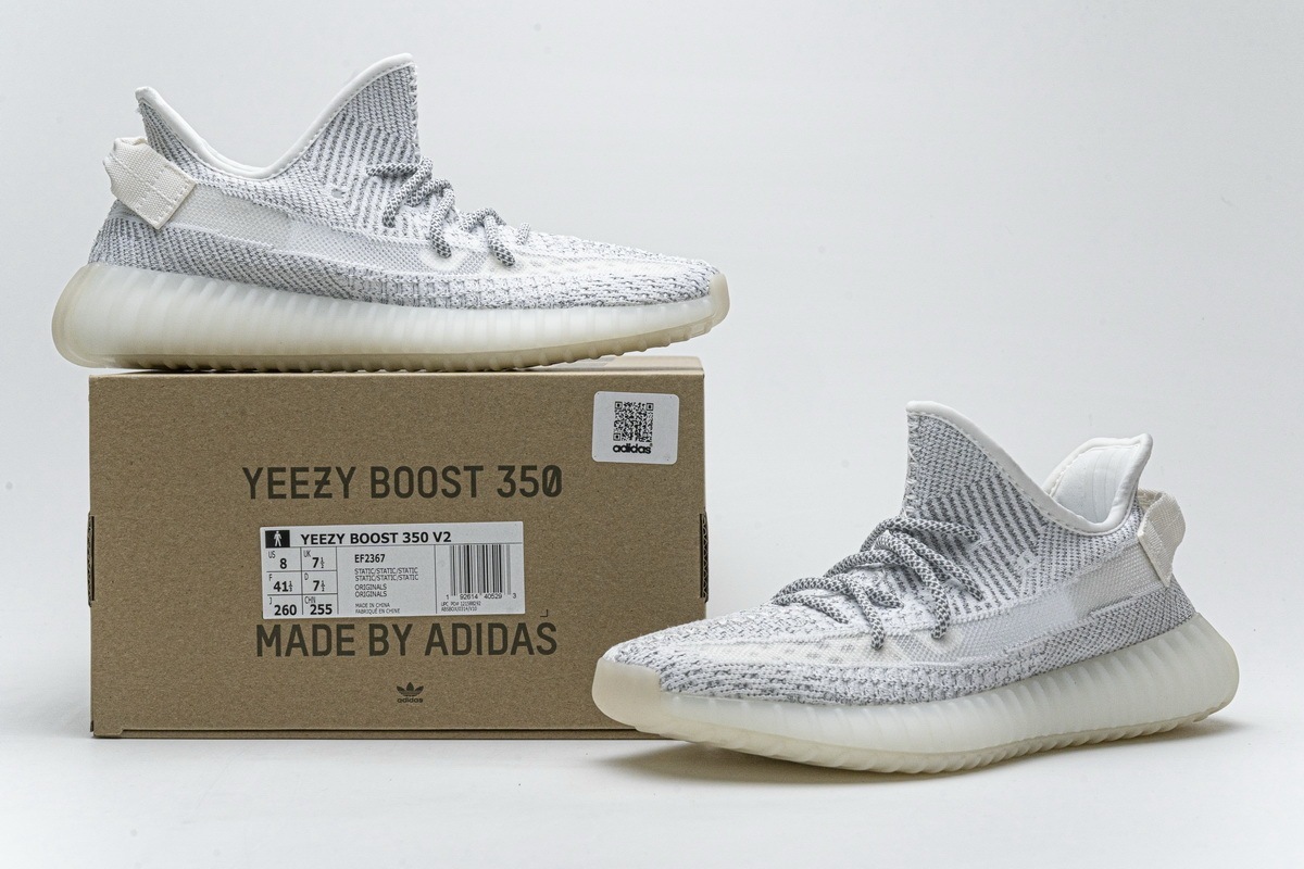 High Quality OG Yeezy Boost 350 V2 Static Reflective,EF2367 - Uabat