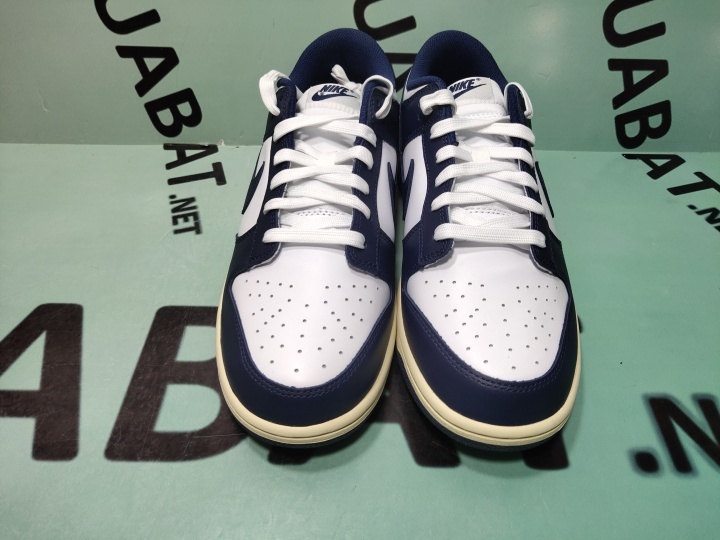 Nike Dunk Low Vintage Navy DD1503-115 White/Midnight Navy Sneakers
