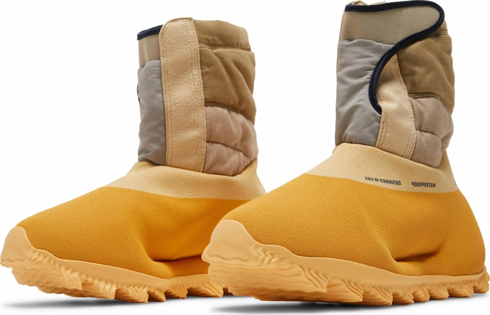 TOP Quality Uabat Yeezy Knit RNR Boot Sulfur , GY1824 - Uabat