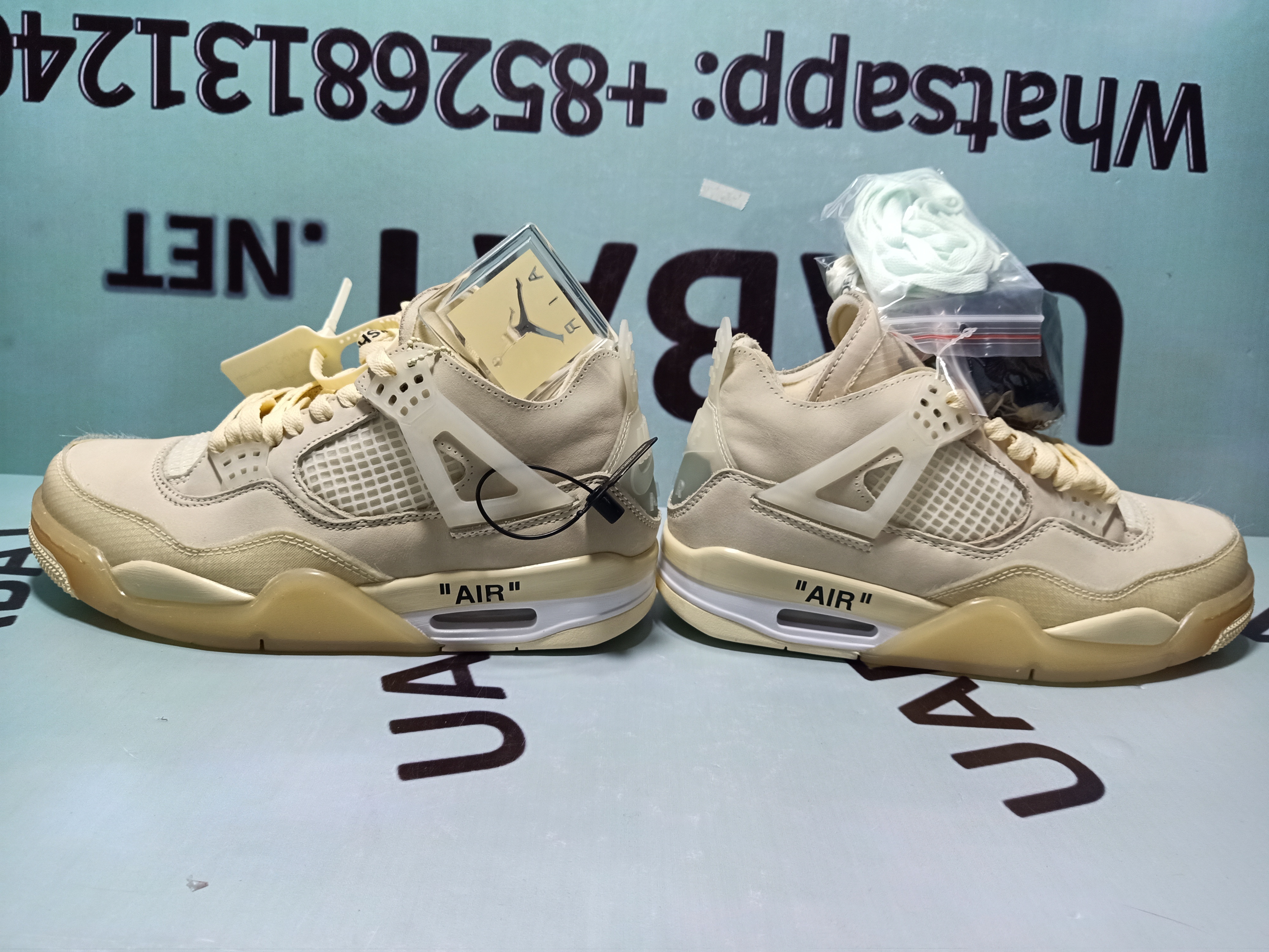 Off-White Air Jordan 4 Sail CV9388-100