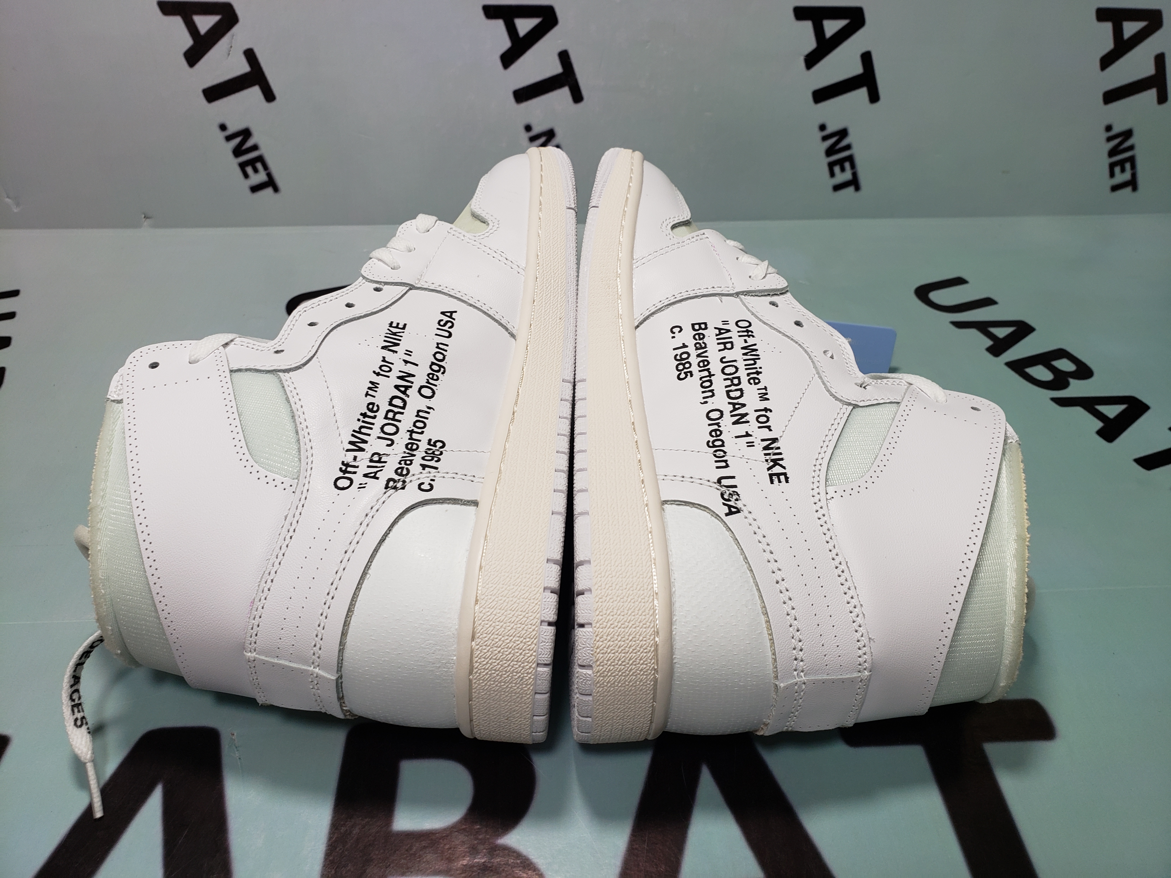 Air Jordan 1 Retro High OG x Off-White 'White' 2018 AQ0818-100