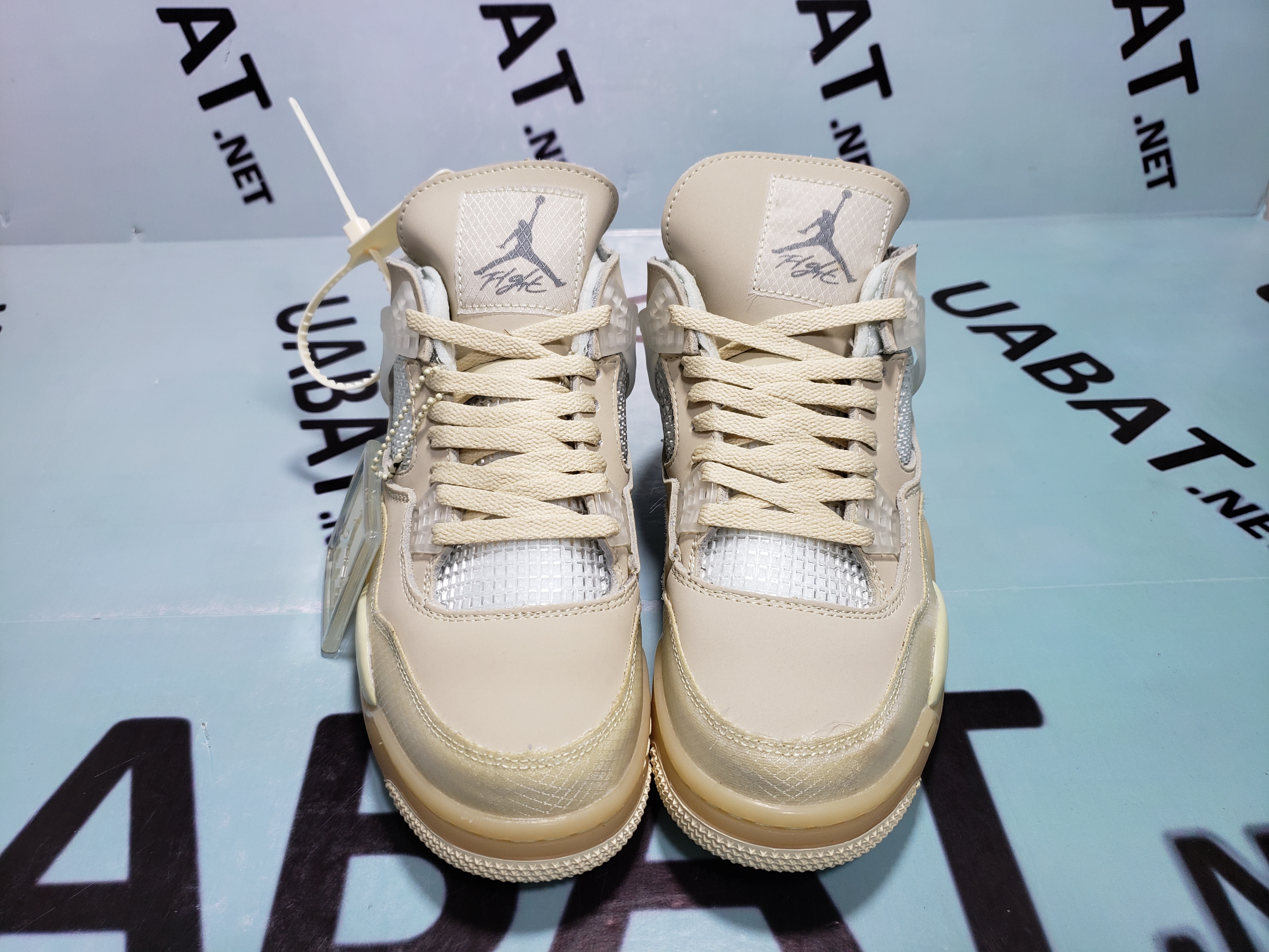 Buy Off-White x Wmns Air Jordan 4 Retro SP 'Sail' - CV9388 100