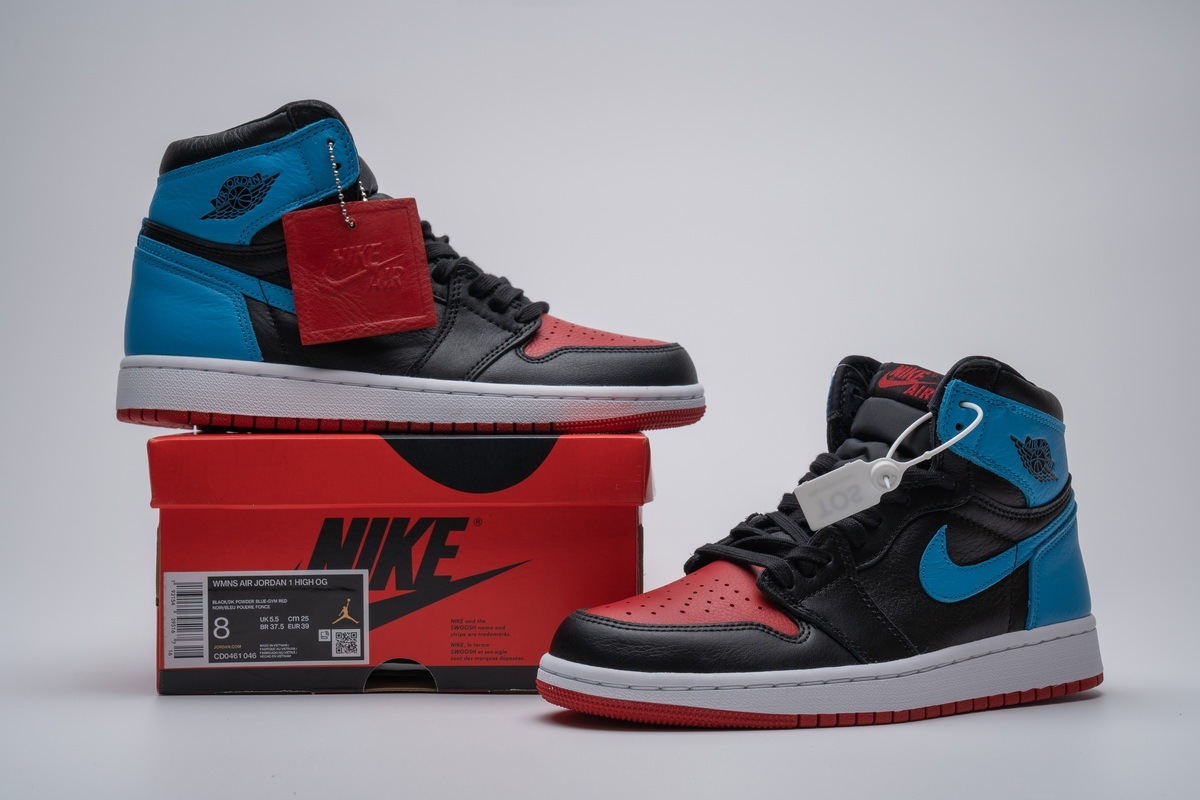 jordan 1 retro high nc to chi leather womens
