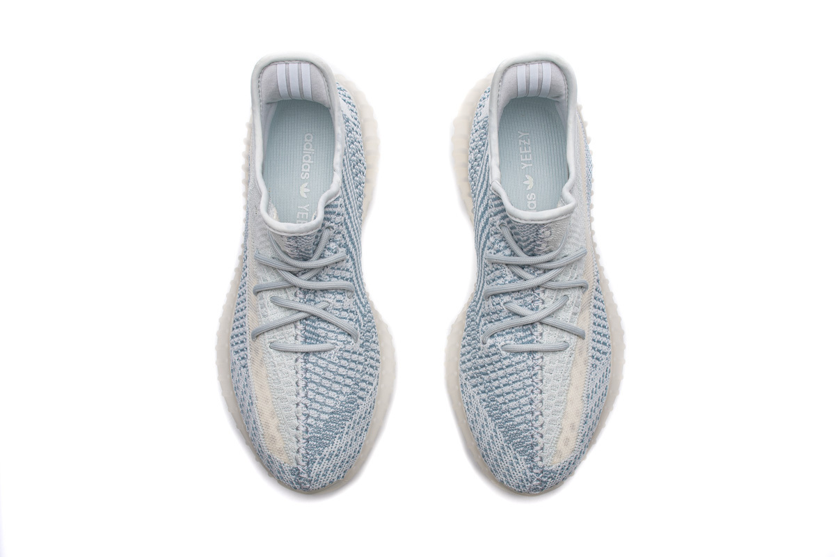 TOP Quality Yeezy 350 Cloud White (Non-Reflective) - NiceKicksShop