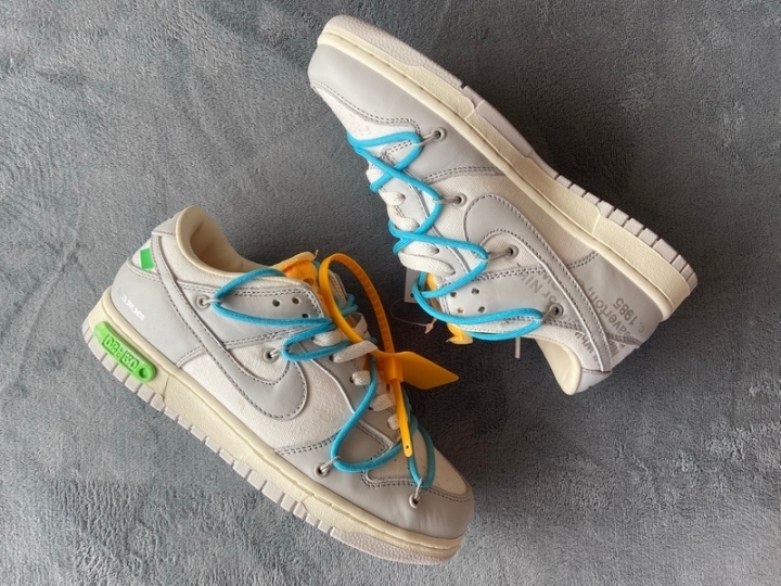 TOP Quality SB Dunk Low Off White The 50 NO.2 - NiceKicksShop