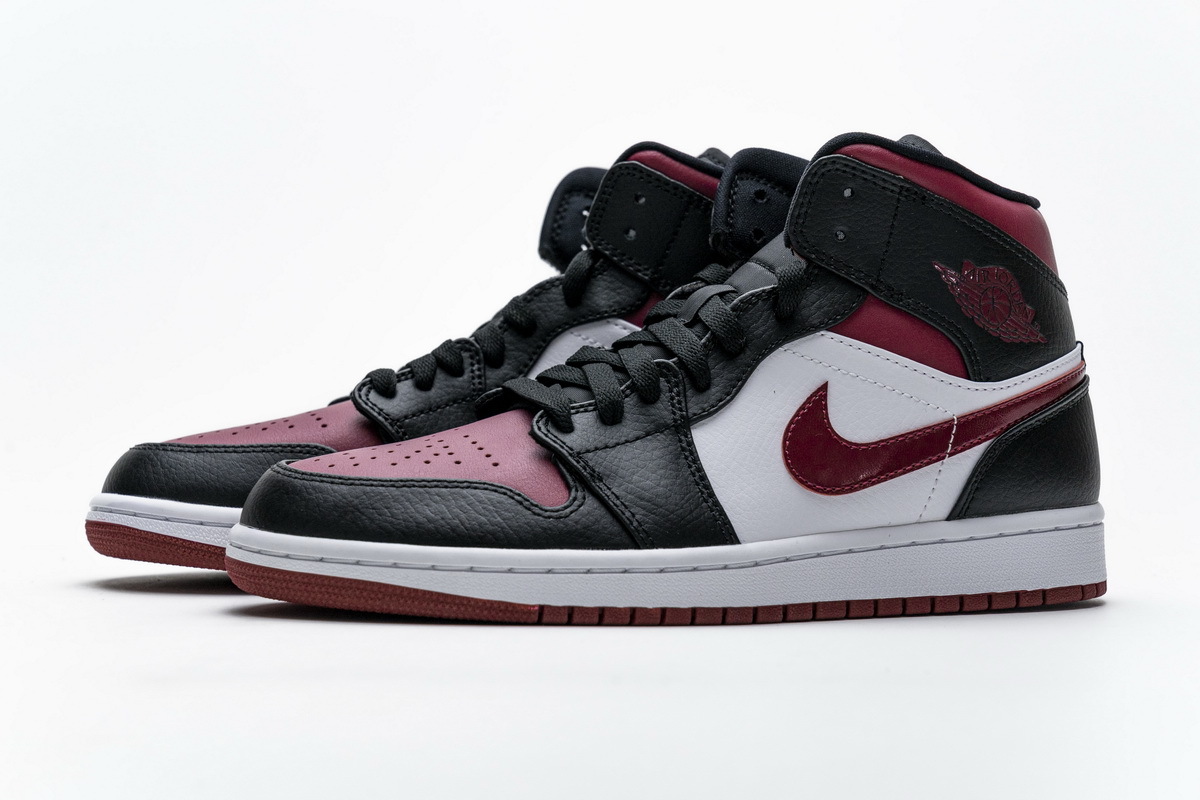 Stockx Air Jordan 1 Mid Bred Toe