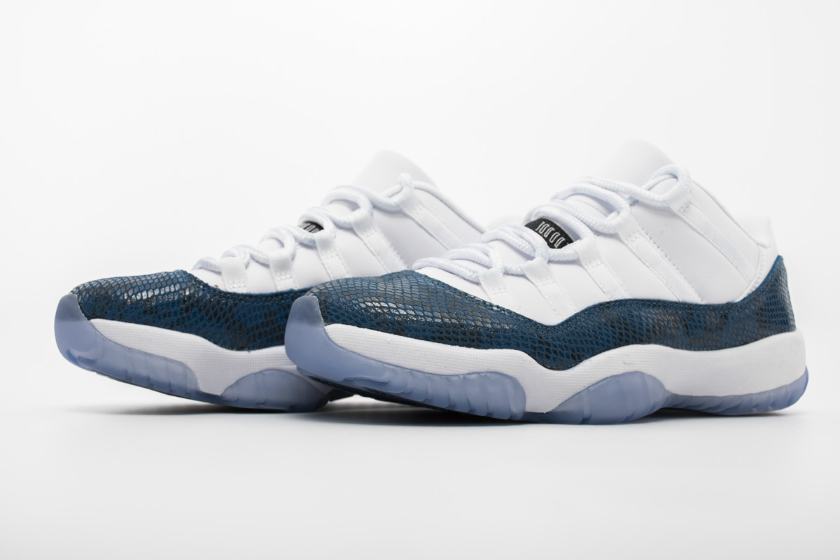 Stockx Air Jordan 11 Retro Low Snake Navy