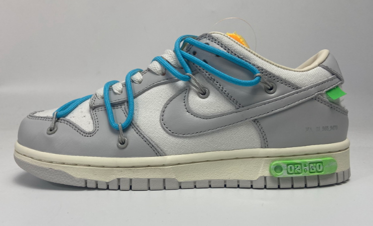 dunk low off white 50 stockx