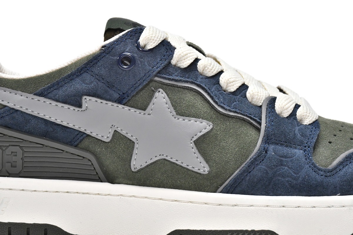 bape sk8 sta low black