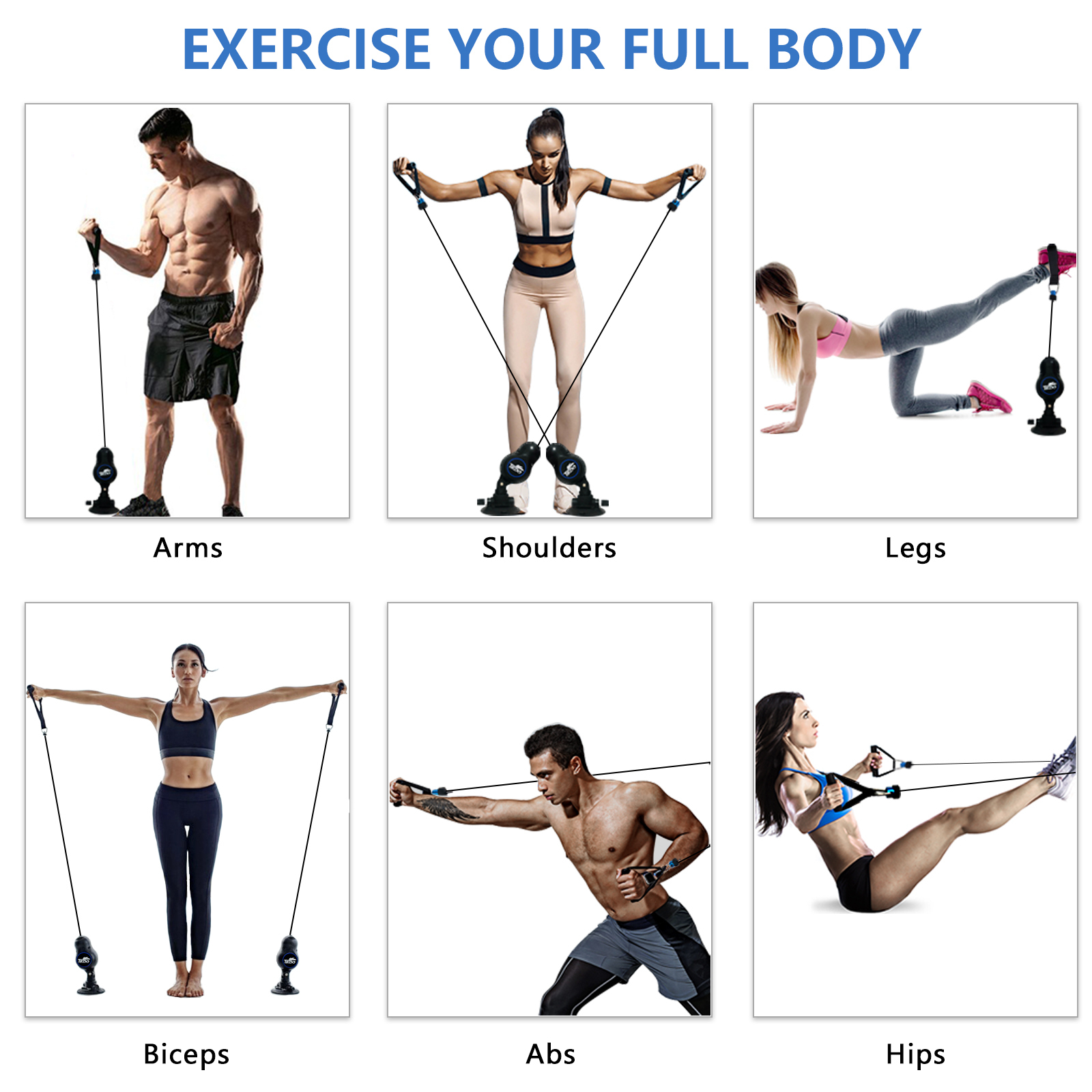 2021 Resistance Rope Trainer Workout Equipment