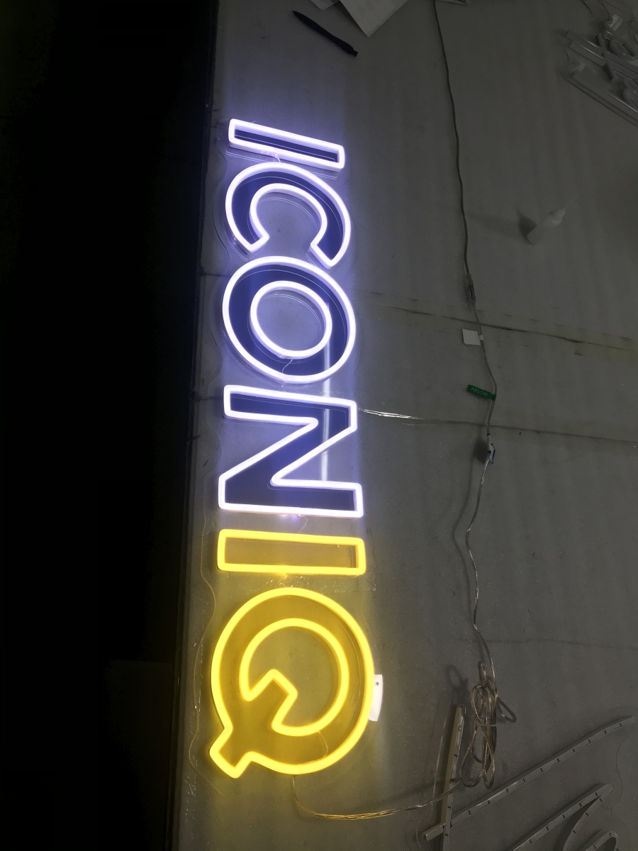 Battery Operated LED Flex Neon Sign for Bar Advertising Decoration