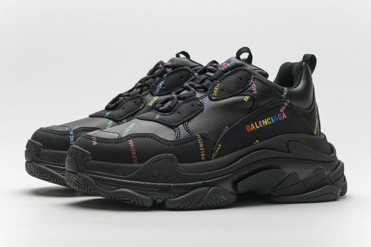 balenciaga triple s colorful