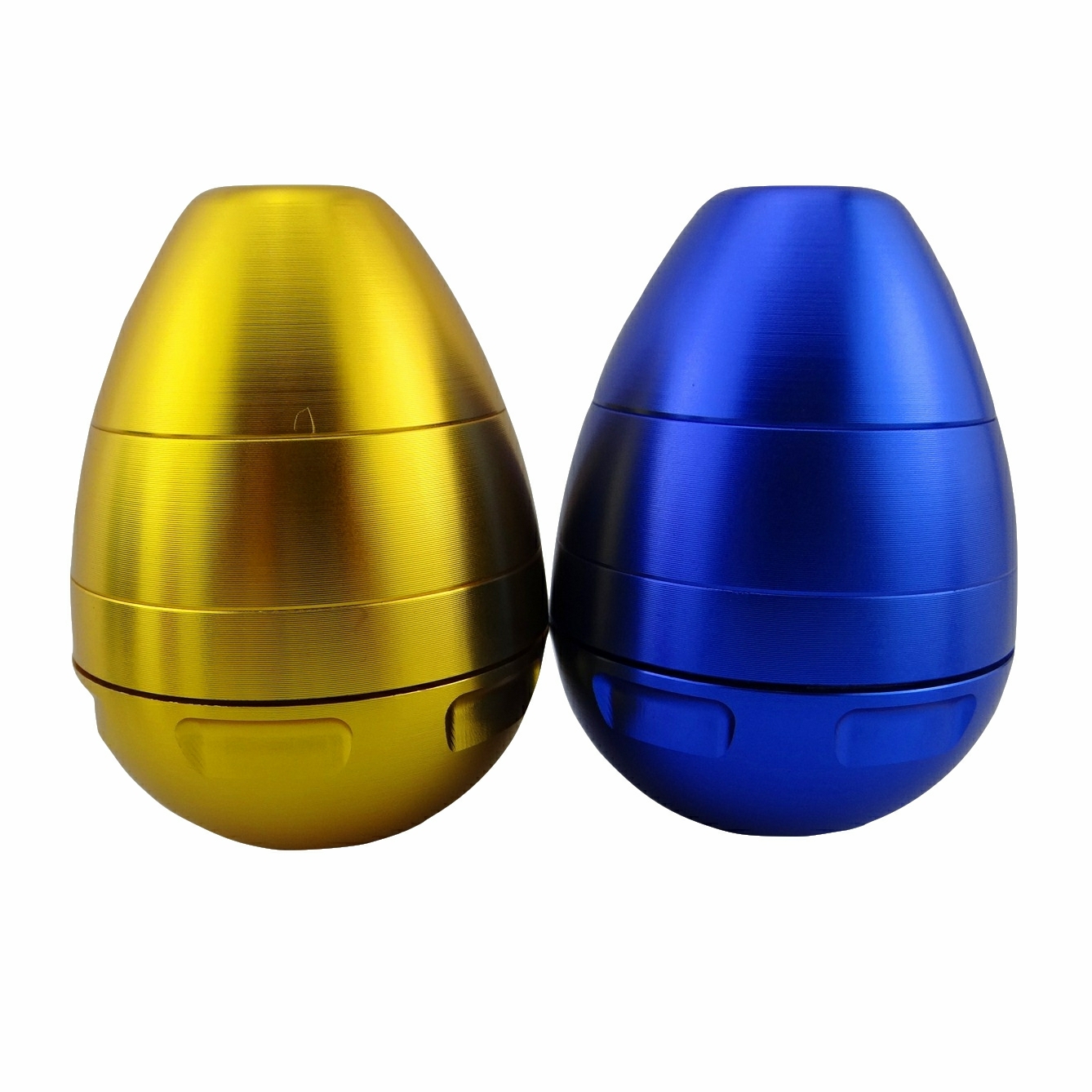 Colorful Aluminum Egg 4 Layer Tumbler Smoke Grinder