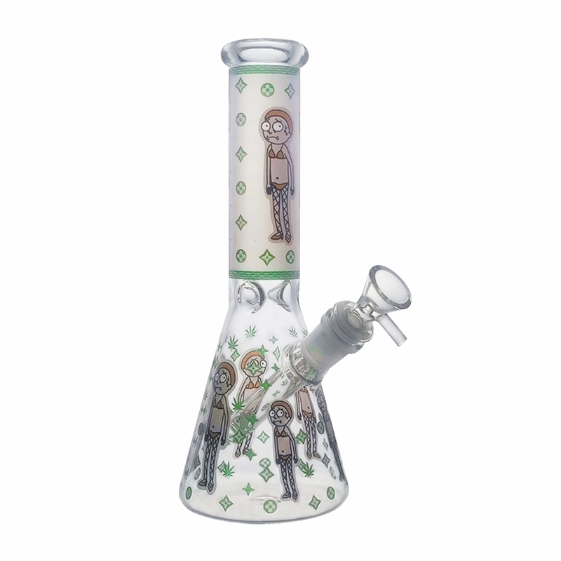 Rick And Morty Glow In The Dark Beaker Bong - 6 Styles Available