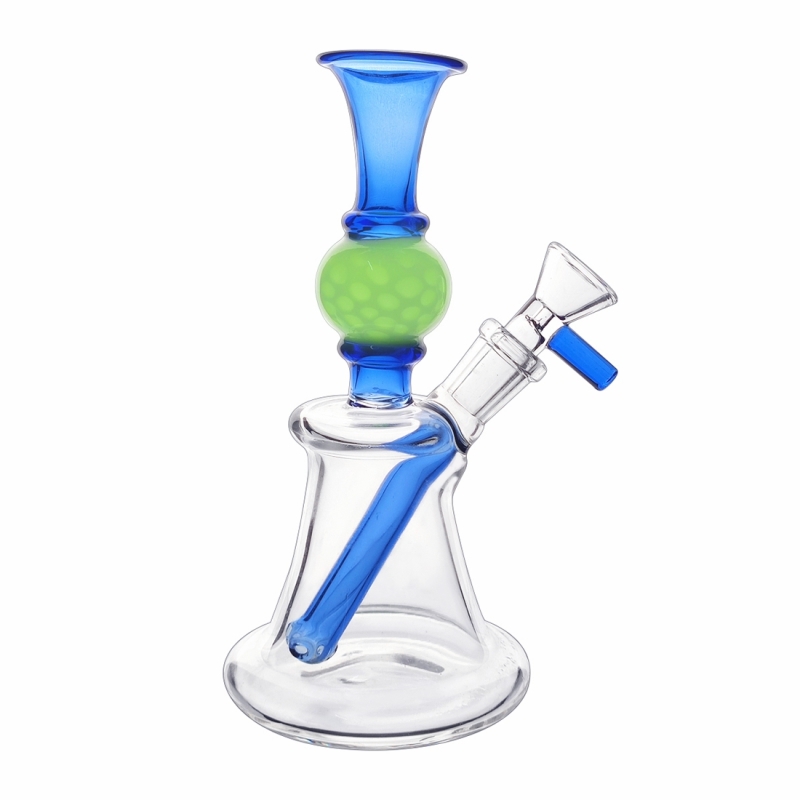 Straight Percolator Glass Bong With A Ball