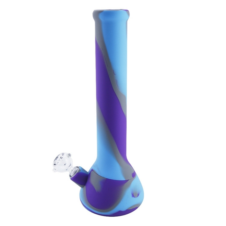 13 Inch Psychedelic Silicone Big Beaker Bong