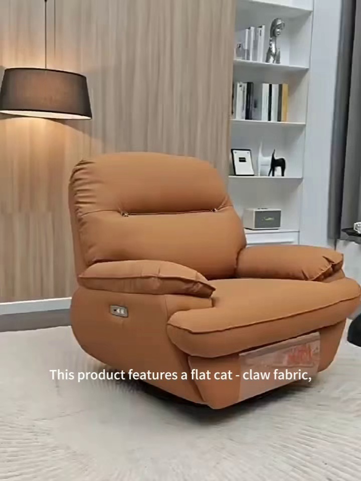 YC802 First-class space capsule single sofa chair, home living room electric functional rocking chair, reclining and sleeping theater e-sports chair