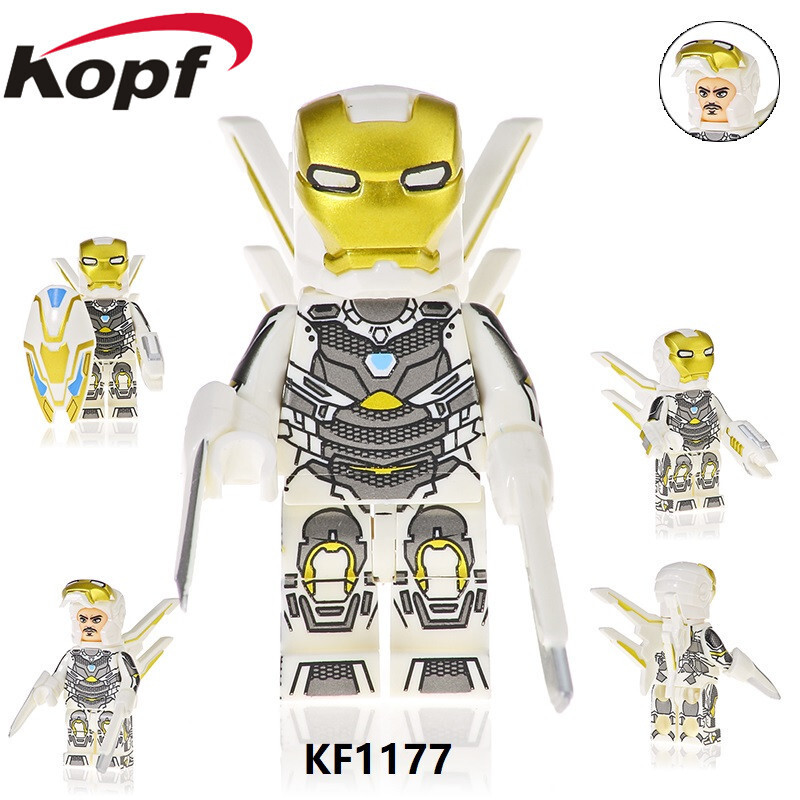 Kopf Superhero Series Assembled KF6093- Building Block Minifigure Iron Man