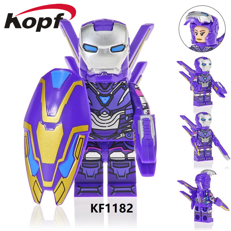 Kopf Superhero Series Assembled KF6093- Building Block Minifigure Iron Man