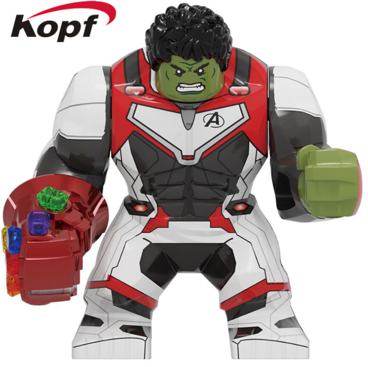 Kopf Super hero figures - thanos hulk with gloves minifigures