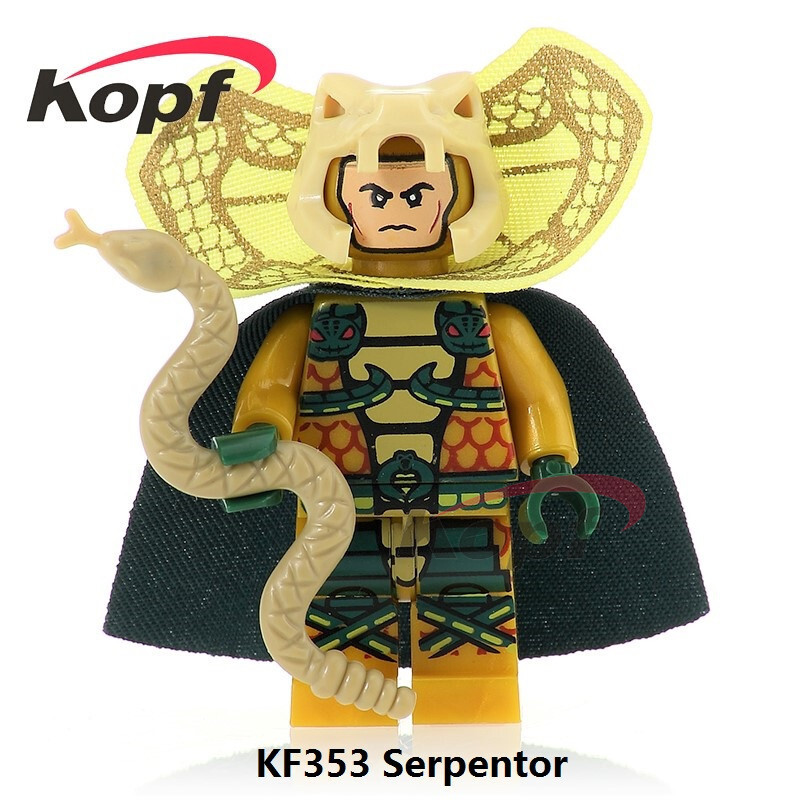 Kopf Superhero Series - G.I. Joe 3 Assembled minifigures