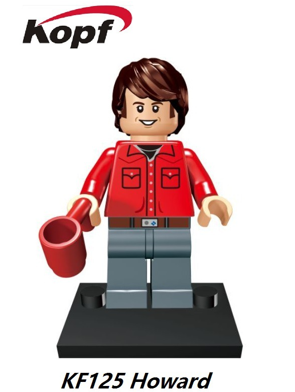 Kopf The Big Bang Theory People Can Choose The Style Of Suit Minifigures