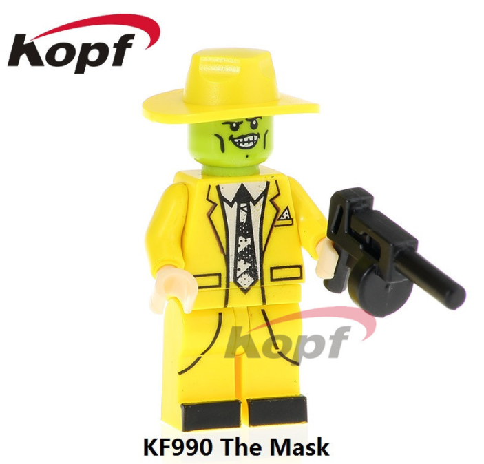 Kopf Halloween The Mask Disguised Monster Movie Minifigures
