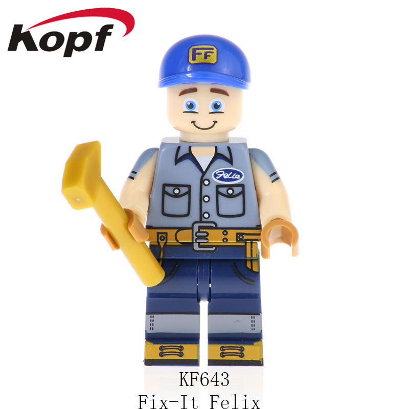 Kopf Third Party Series - KF6061 Innocent Destruction King Series Ralph Minifigures
