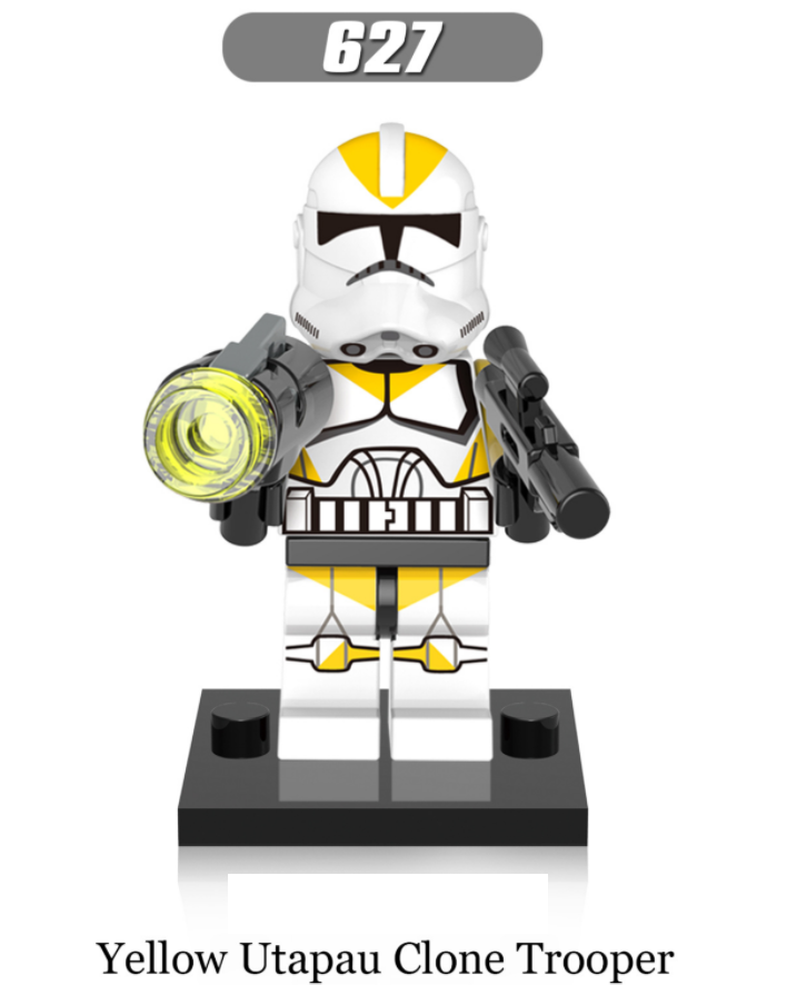 XINH Star Wars Commander of the White Clone Minifigures
