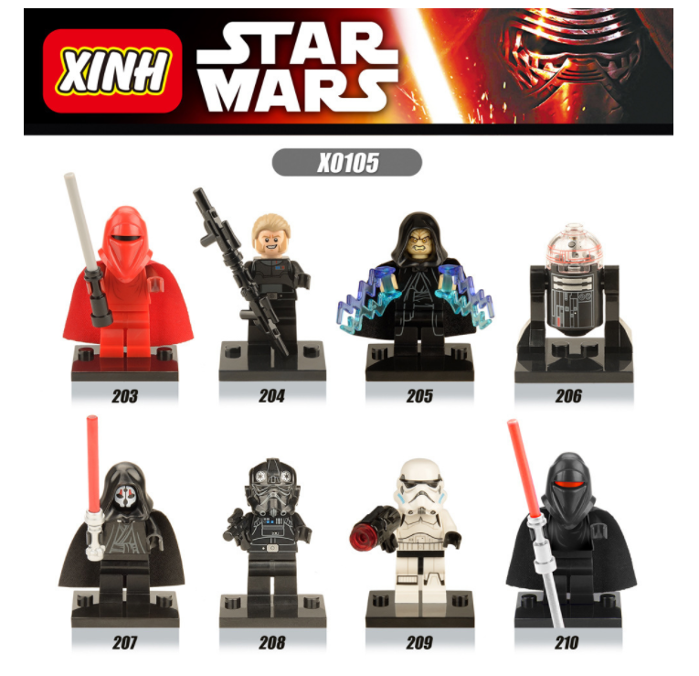 XINH Star Wars Storm Soldier Children's Toy Minifigures